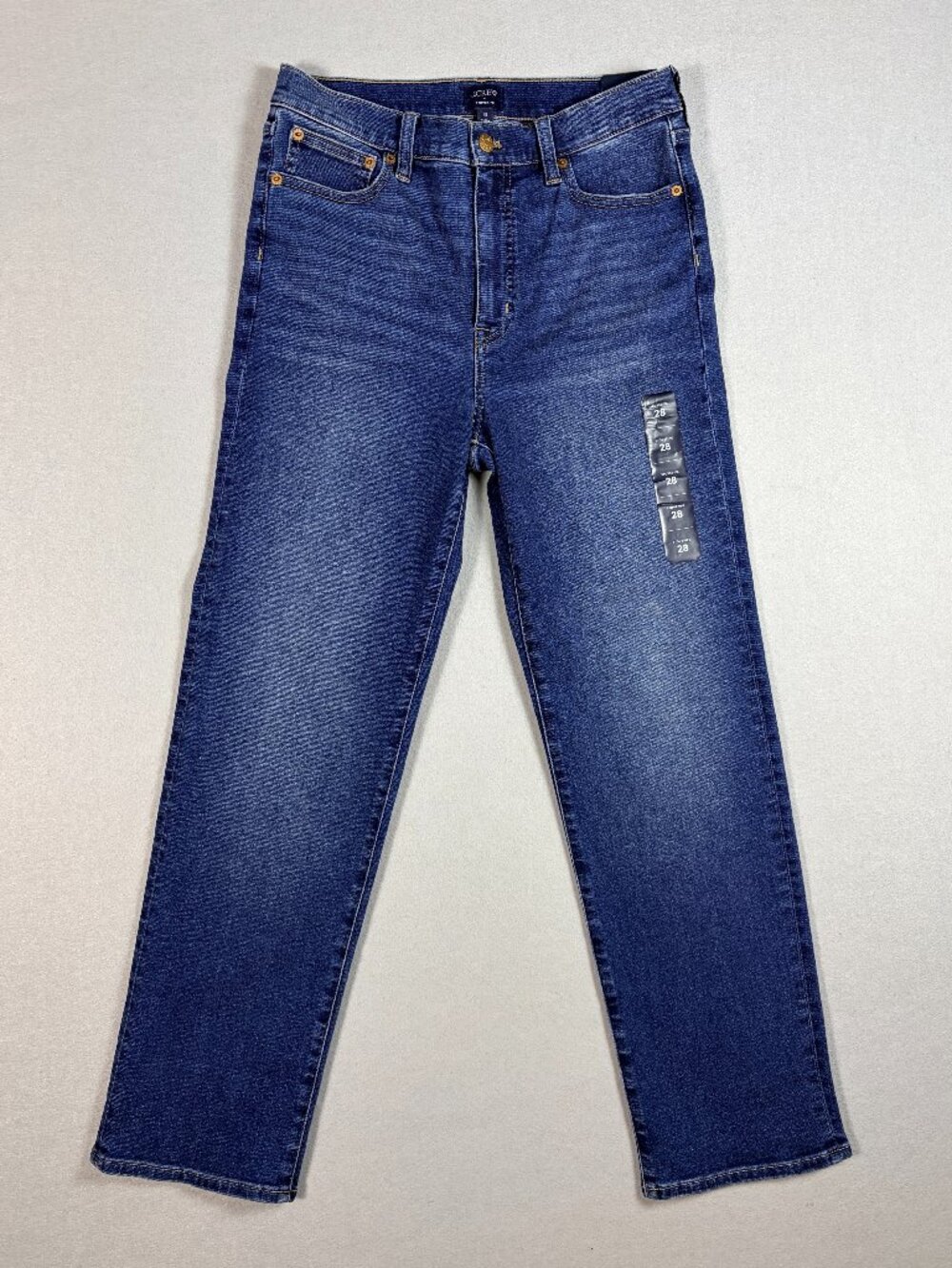 J.Crew Stovepipe Jeans Women’s Size 28 Dark Wash Straight Leg Denim
